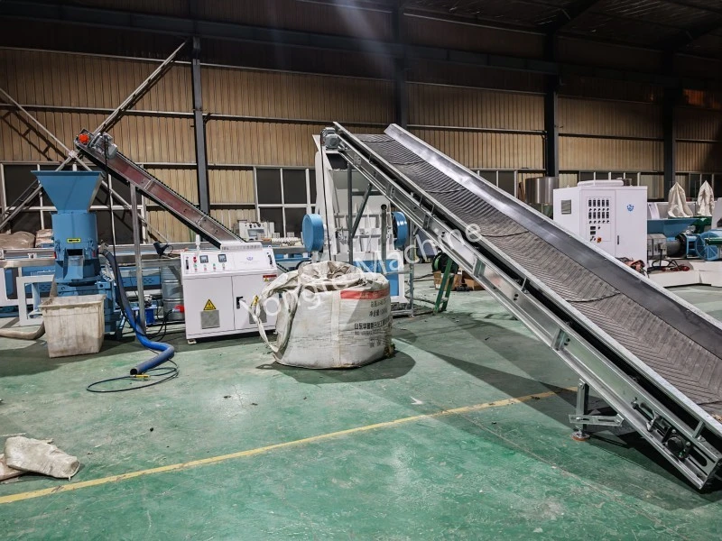 Produksjonslinje for resirkulering av avfallstekstiler er vellykket testet