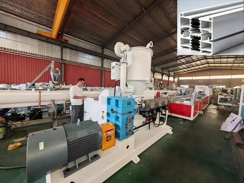 ABS vindusdørprofilmaskin