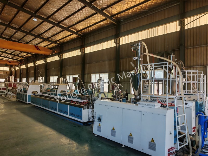 WPC Decking co-extrusion line
