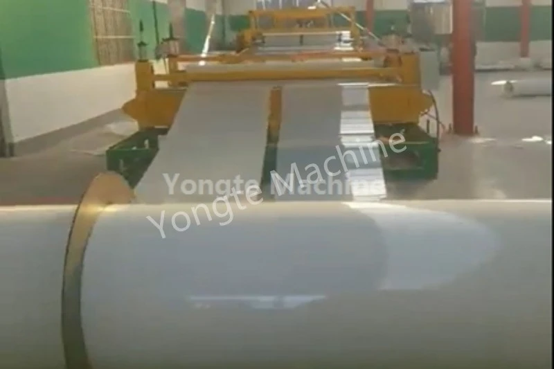 PE tynnplate ekstruderingsmaskin installert i Kina