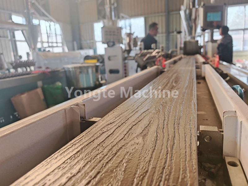 Plast og avfallstekstil komposittmaskin