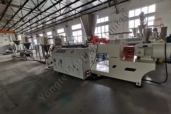 Polsk PVC-sammensatt pelletiseringsmaskin