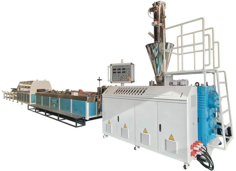 Treplastmaskin som bruker 50-70 % trepulver